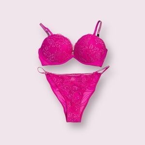 Victoria’s Secret Dream Angels Collection Bra Set / Bra 34D / Bikini Lg - NEW!!